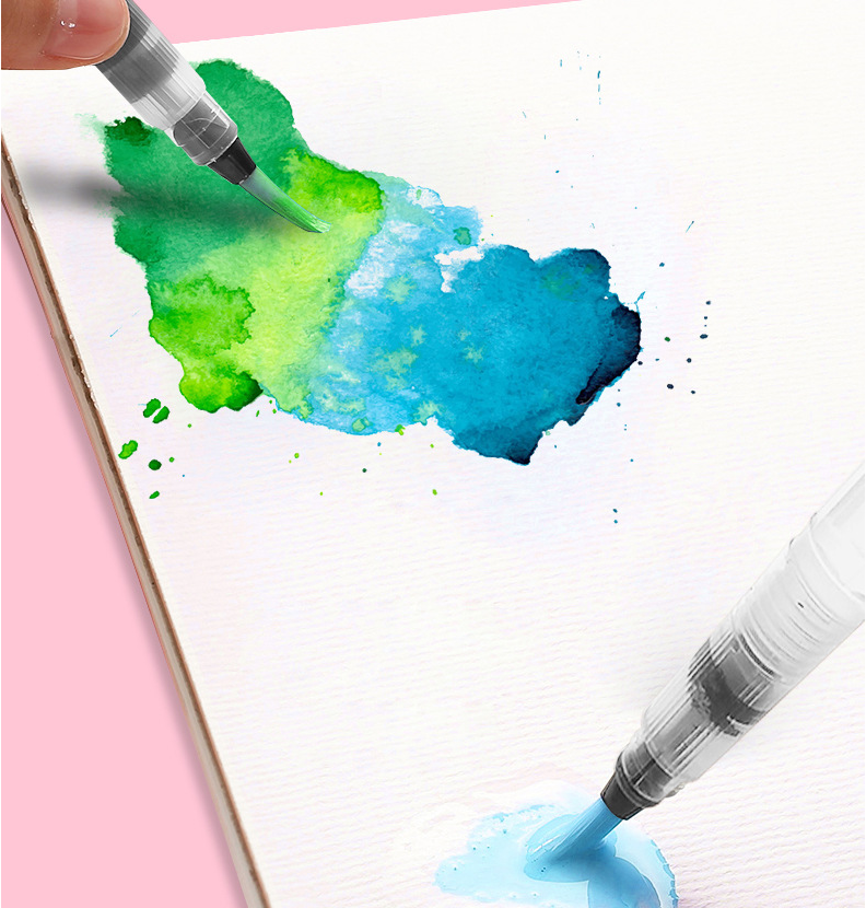 Complete 36/48 Colors Watercolor Paint Set and Accessories